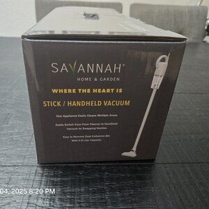 Savannah Home & Garden Stick/Handheld Vacuum